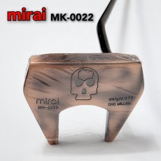 미라이 MK-0022 스컬 단조 남성 퍼터 말렛형(오버사이즈그립)